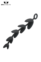 SMT2959 - Đồ chơi hậu môn silicon với chuỗi hạt mở dài 29cm