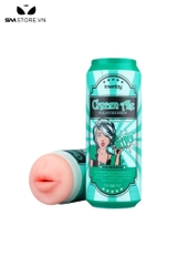 SMT1423 - Cốc thủ dâm hình miệng bằng silicon mềm dẻo dài 19.8cm