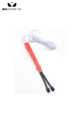 SMT243 - Đồ chơi SM dụng cụ kích điện bằng silicon dài 17.5cm