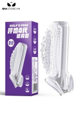 SMT517 - Bao cao su đôn dên mai rùa nhiều gai silicon dài 11.5 cm