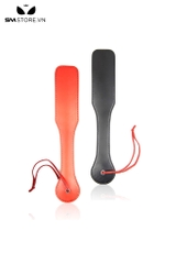 SMT257 - Roi tình yêu paddle da PU màu đen cam dài 32 cm