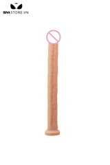 SMT2392 - Dương vật giả siêu dài 37cm silicon mềm có gân