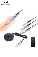 SMT3040 - Sounding đồ chơi niệu đạo inox trơn có chế độ sốc điện