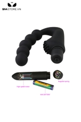 SMT822 - Trứng rung hậu môn silicon dài 230mm với 10 chế độ rung