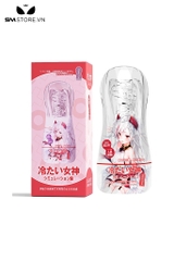 SMT1139 - Cốc thủ dâm silicon anime hậu môn và âm đạo dài 180mm