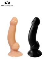 SMT2439 - Dương vật giả có bìu chất liệu silicon mềm có 3 size
