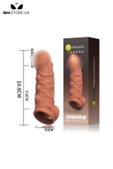 SMT1443 - Bao cao su nâu đôn dên đường kính 4.2cm dài 16.8cm