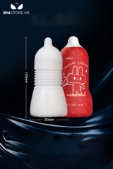 SMT772 - Cốc thủ dâm Leten ngụy trang bình sữa dài 116mm có núm vú