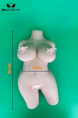 SMT1078 - Búp bê tình dục nửa người có mông và ngực đầy đặn
