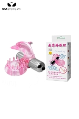 SMT1922 - Vòng đeo dương vật silicon hình cá voi đường kính 38mm