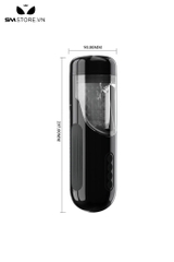 SMT1457 - Cốc thủ dâm silicon mềm rung hút nhiều tần số sạc USB
