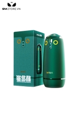 SMT779 - Cốc thủ dâm rung silicon ngụy trang cú mèo dài 18cm