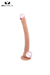 SMT1660 - Dương vật giả siêu dài 40cm có gân nổi đế dính tường