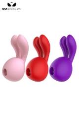SMT2234 - Kẹp núm vú tai thỏ rung 8 tần số sạc điện dài 10.2cm
