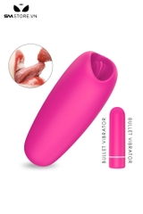 SMT1527 - Lưỡi liếm tình yêu chất liệu silicon mềm có 9 chế độ rung