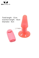 SMT962 - Quần lót rung có phích cắm hậu môn silicon dài 9cm