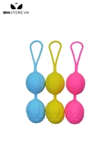 SMT2053 - Bóng tập kegel hình chiếc lá chất liệu silicon mềm