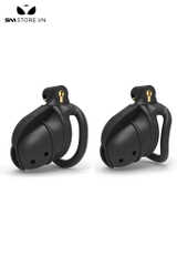 SMT2682 - Khóa dương vật bằng nhựa có 2 lỗ thoáng khí dài 76mm