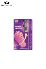 SMT389 - Bao cao su bi có nhiều hạt nổi hộp 3 cái 10 cái