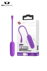 SMT2724 - Trứng rung Pretty Love cực mạnh có 12 chế độ dài 18cm