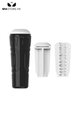 SMT2371 - Cốc thủ dâm silicon rung 12 chế độ sạc điện dài 23cm