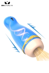 SMT2434 - Cốc thủ dâm rung 10 chế độ tự động sạc điện dài 23cm