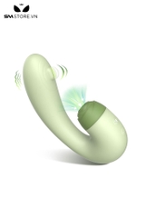 SMT2266 - Máy rung hút 2 đầu silicon có 9 tần số sạc điện chống nước