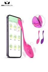 SMT2356 - Trứng rung 2 đầu điều khiển từ xa qua APP dài 22.5cm
