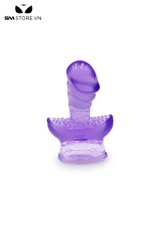 SMT650 - Phụ kiện chày rung silicon đế thuyền có gai nổi