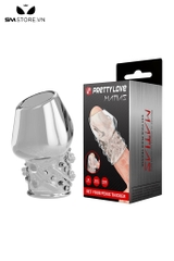 SMT2584 - Bao cao su silicon Pretty Love hở đầu và có bi nổi dài 65mm