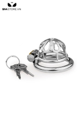 SMT2707 - Khóa dương vật inox hoa hướng dương có 4 size