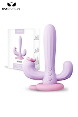 SMT1502 - Máy rung silicon 3 đầu Svakom ngụy trang cây xương rồng