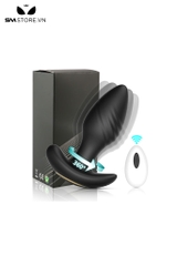 SMT1026 - Butt plug xoắn ốc hậu môn rung ngoáy 360 độ điều khiển từ xa