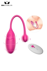 SMT1243 - Trứng rung silicon dài 180mm điều khiển từ xa chống nước