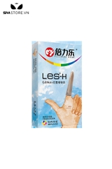 SMT752 - Bao cao su ngón tay nóng ấm với hộp 8 cái dài 80x20mm