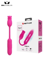 SMT2757 - Trứng rung 2 đầu con gấu Pretty Love dài 245mm