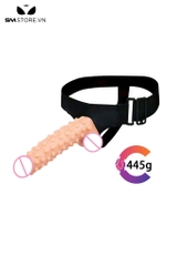 SMT1643 - Cu giả silicon có bi bao quanh liền quần dài 23cm