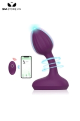 SMT1388 - Phích cắm hậu môn điều khiển từ xa có 10 tần số rung