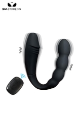 SMT1602 - Máy rung 2 đầu silicon hình chữ U có 10 chế độ dài 11.8cm