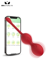 SMT2454 - Bóng tập kegel silicon rung 9 tần số điều khiển qua APP