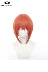 SMP162 - Tóc giả anime Gintama Kagura cosplay ngắn màu đỏ cam