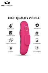 SMT1277 - Máy rung âm vật dài 97mm điều khiển xa kích thích điểm G