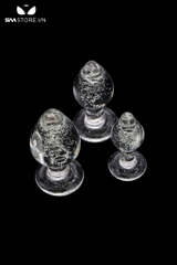 SMT1675 - Butt plug đồ chơi hậu môn phát sáng có 3 kích cỡ
