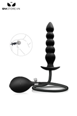 SMT3078 - Anal pump dạng chuỗi hạt có 5 tầng chất liệu silicon co giãn