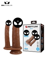 SMT2762 - Dương vật giả 2 đầu Pretty Love có rung sạc USB dài 20cm