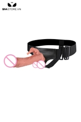 SMT1642 - Dương vật giả silicon liền quần thiết kế 2 nhánh con voi