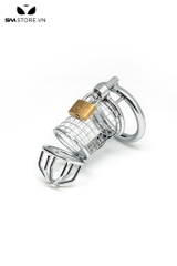SMT2171 - Khóa dương vật dạng lồng inox cao cấp không gỉ