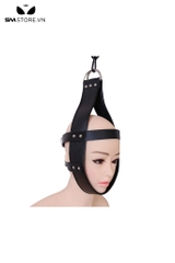 SMT587 - Bộ cố định tư thế khóa đầu da Pu dài 63cm màu đen