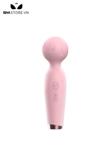 SMT469 - Chày rung silicon hình kem màu hồng dài 14.8cm