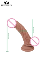 SMT1641 - Cu giả silicon dài 15.5cm chất liệu mềm dẻo đường kính 3cm